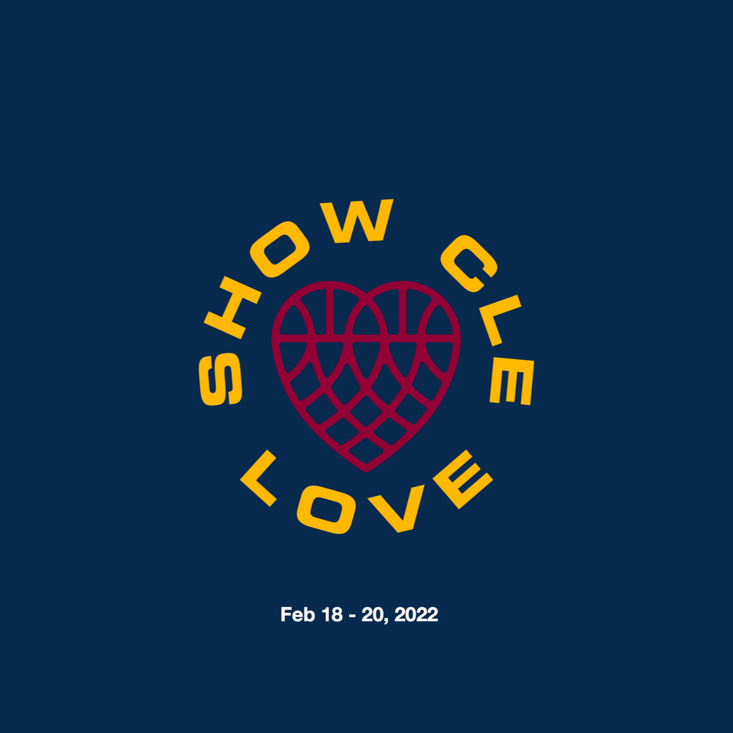 SHOW CLE Love '22 VBL Merch