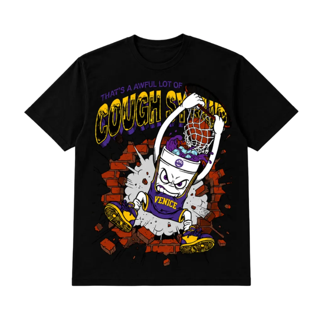 Veniceball x Awful Lot of Cough Syrup T-Shirt