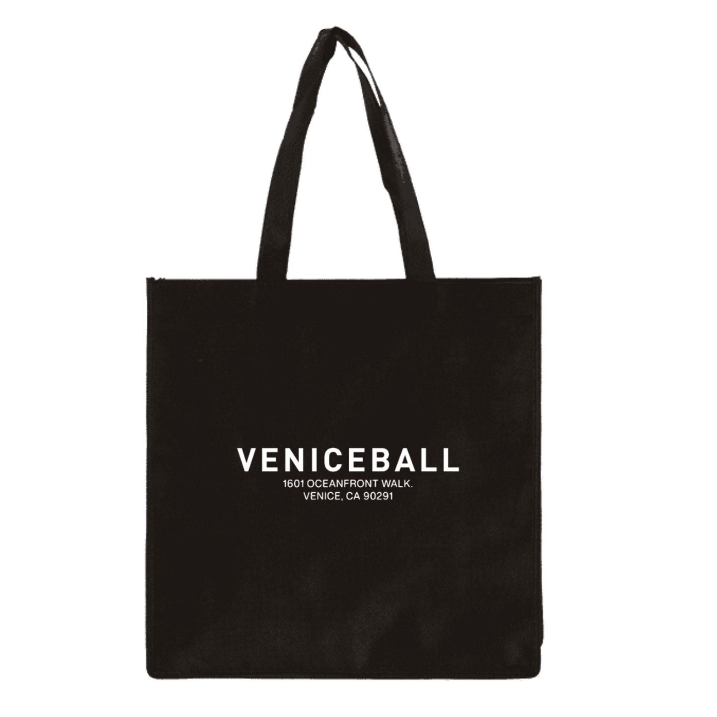 Veniceball Shop Tote Bag (Black)