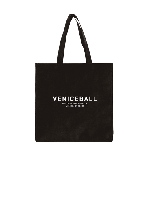 Veniceball Shop Tote Bag (Black)