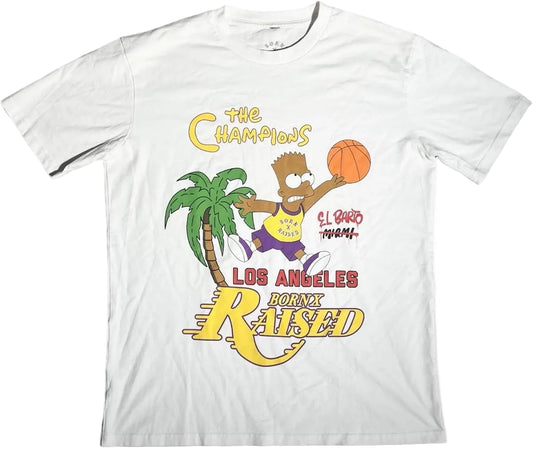 Born X Raised El Barto Lakers The Champions T-Shirt