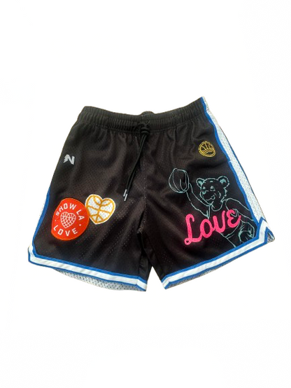 Show LA Love Shorts (Black)