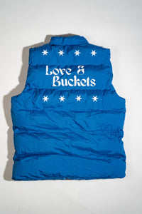 SSL '23 - Love & Buckets Blue Puffer Vest