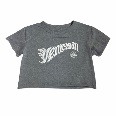 Veniceball Women's Crop Top T-Shirt